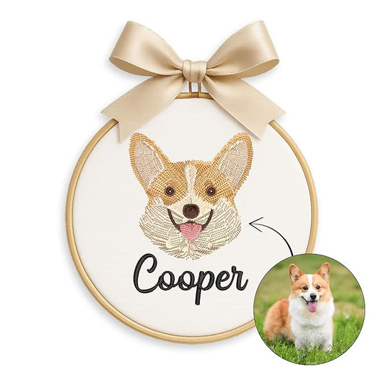 Personalized Baby Name Sign Welcome Baby Announcement Sign Newborn Baby Embroidery Hoop with Bows Baby Hospital Name Sign Custom Infant Baby Name Baby Shower Gifts (10)