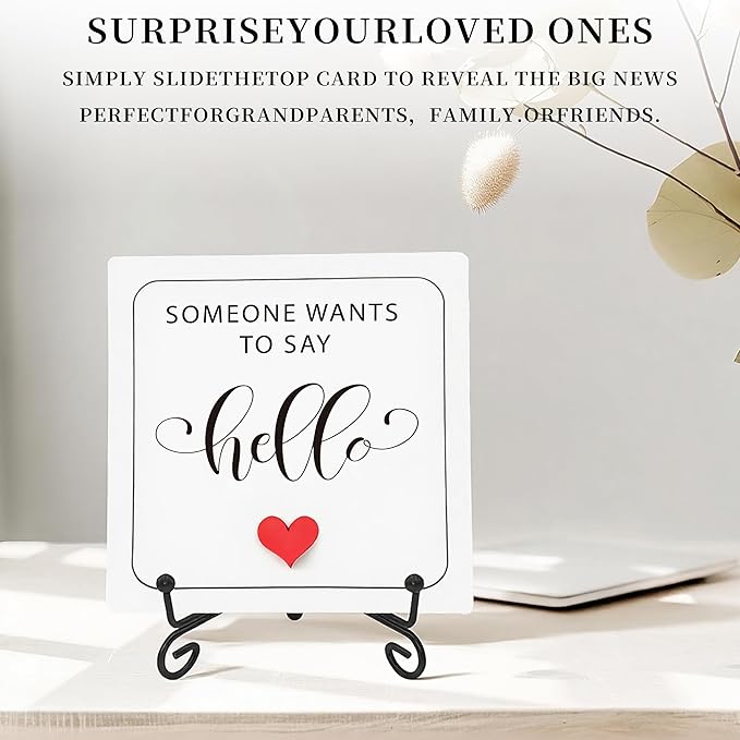 Pregnancy Announcement for Grandma Grandparents, Ultrasound Picture Frames Surprise Box, Baby Announcement Gifts, Pregnancy Announcement Sign, Pregnancy Reveal to Husband, Friends, Auntie, Uncle