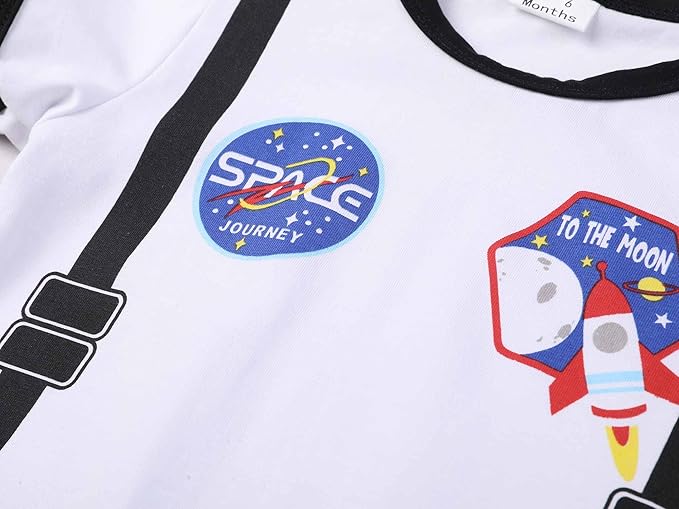 Baby Boys Charming Prince Astronaut Doctor Outfit Newborn Infant Girls Halloween Vampire Bats Cosplay Costumes