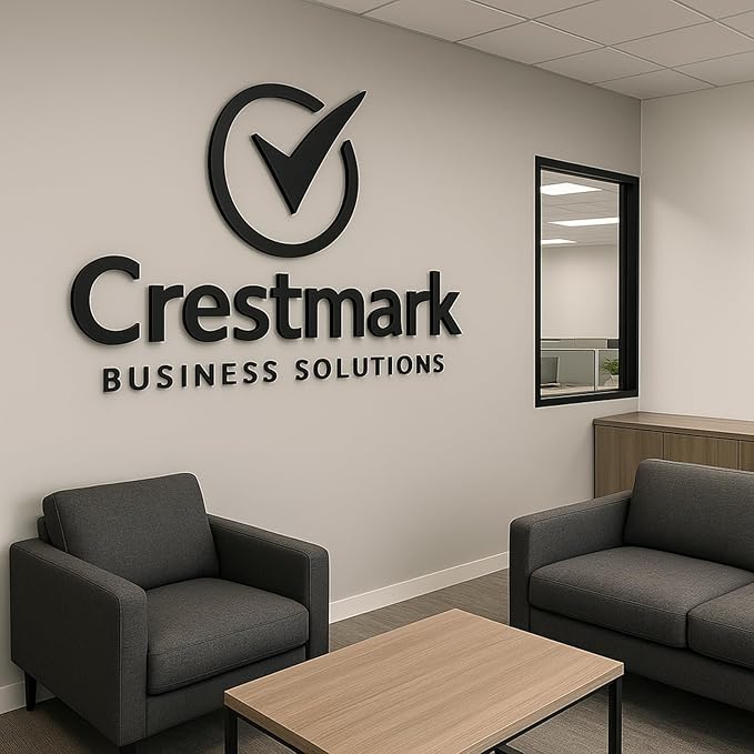 Custom Business Acrylic Sign, Personalized Acrylic Letters for Signs, 3D Laser Cut Business Logo Sign for Wall Company, Retail Studio, Beauty Salon, Cafe Shop