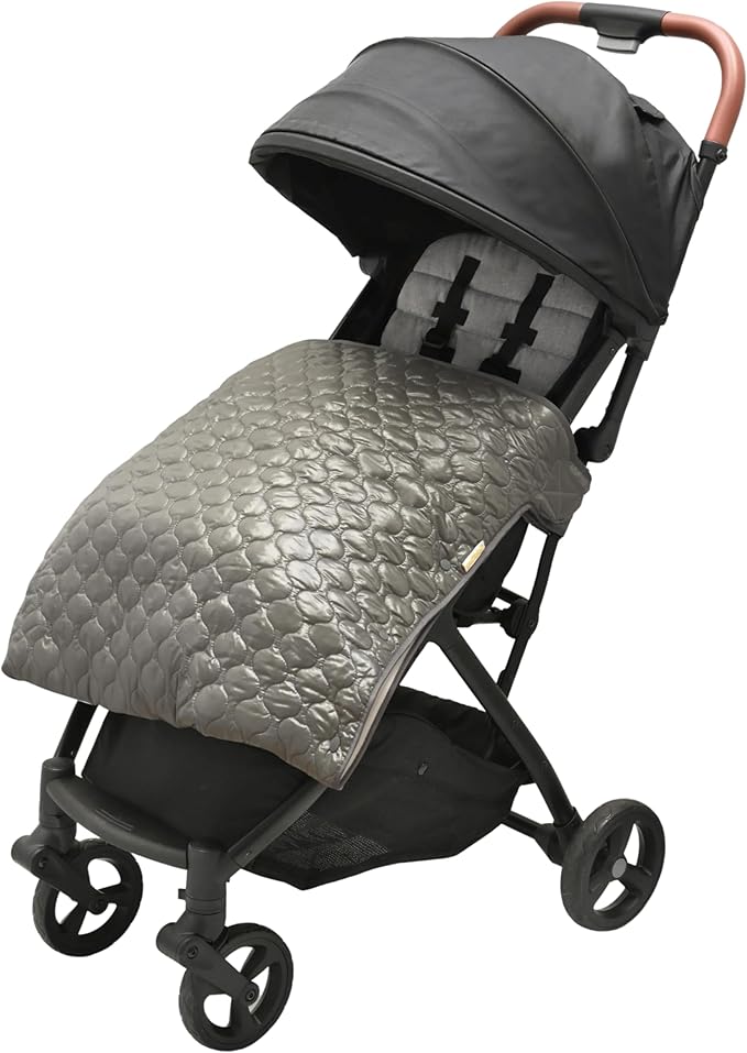 Goldbug Baby Blanket for Strollers & Car Seats - Weather-Resistant Shell - Warm Fleece Lined - Packable