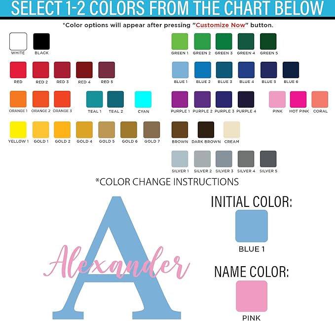 Custom Name Initial Vinyl Wall Decal Custom Name for Nursery Decals Transparent, DTF Vinyl Sticker for Home & Room Décor, Removable Wall Art for Kids & Teens Bedroom, Car