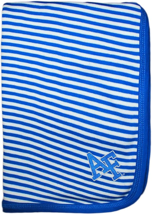Creative Knitwear United States Air Force Academy Falcons Striped Baby and Toddler Blanket