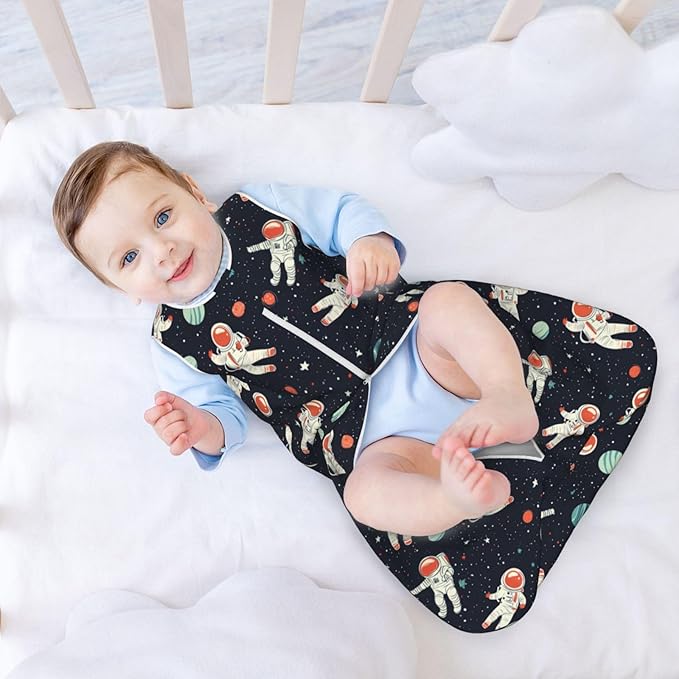 Baby Sleep Sack Sleeveless Sleeping Bag Wearable Blanket Soft Breathable Toddler Sleep Bag Colorful Dinosaur