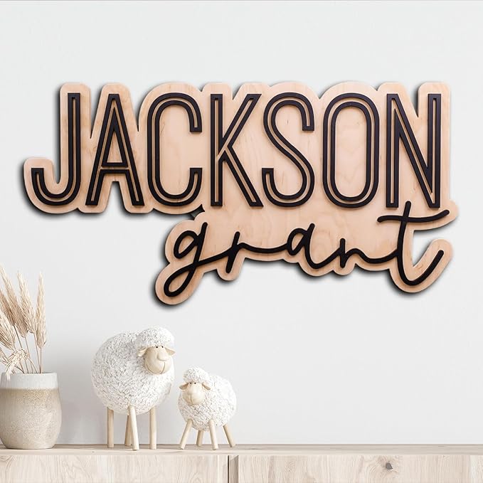 Personalized Wooden Name Sign, Nursery Decor, Nursery name sign for boys, Space nursery decor for boys, Baby name sign, Kids room decor, Wooden name signs for nursery gift