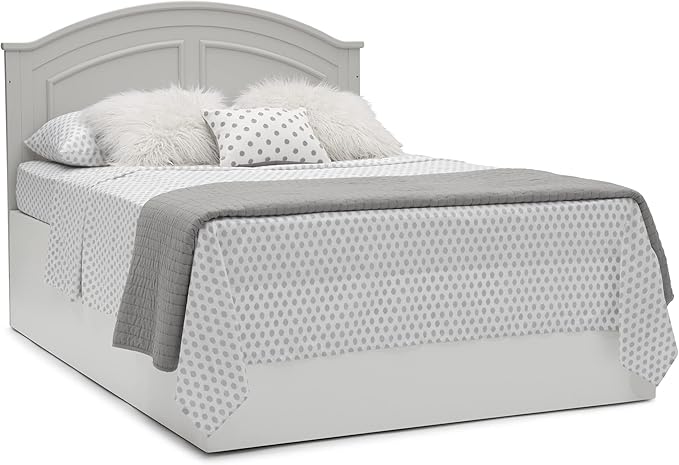 Delta Children Perry 6-in-1 Convertible Crib - Greenguard Gold Certified, Moonstruck Grey