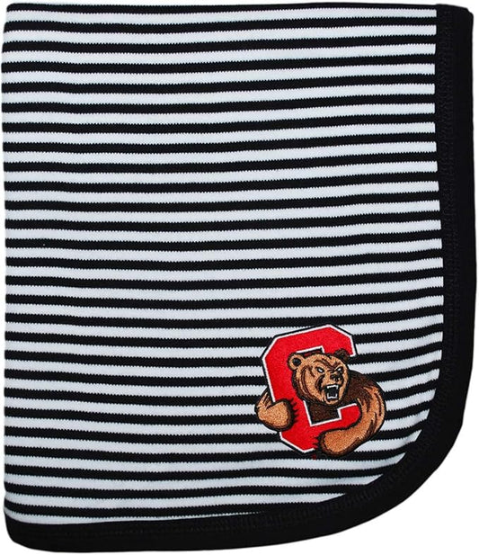 Creative Knitwear Cornell University Striped Baby and Toddler Blanket