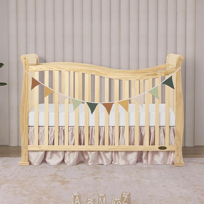 Pennant Banner Flags,Infant and toddler room decoration pennant,for Nursery Decor Baby Birthday Boho Wedding Shower Party Event (Colorful Green Banner)