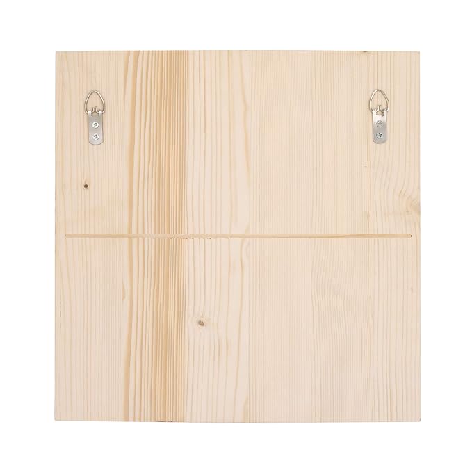 NoJo You are So Loved Pink & White Square Wood Nursery Wall Decor, Pink, White