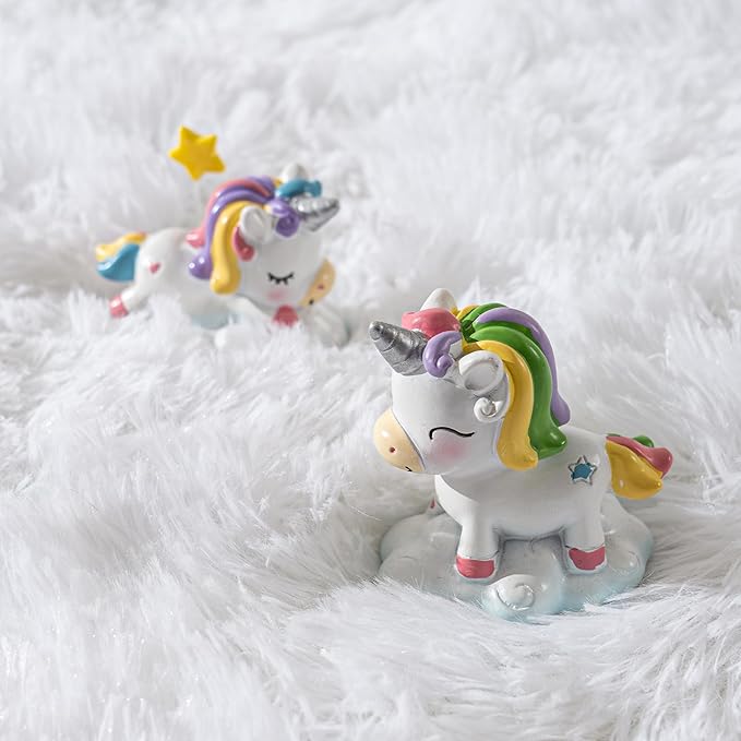 5x7 Rugs for Living Room - 1.4" Height Pile Plush Rug for Dorm - Soft Non-Slip Fluffy Throw Carpet Bedroom White