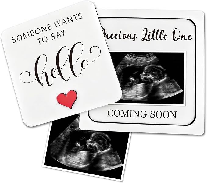 Pregnancy Announcement for Grandma Grandparents, Ultrasound Picture Frames Surprise Box, Baby Announcement Gifts, Pregnancy Announcement Sign, Pregnancy Reveal to Husband, Friends, Auntie, Uncle