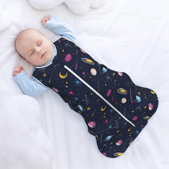 Baby Sleep Sack Sleeveless Sleeping Bag Wearable Blanket Soft Breathable Toddler Sleep Bag Colorful Dinosaur