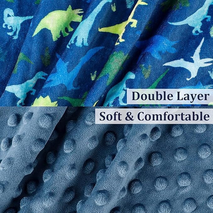 TANOFAR Baby Car Seat Poncho, Car Seat Cover Girls Boys, Toddler Hooded Poncho Cloak, Fall Autumn Winter Cozy Cape Blanket for Kids, Outwear Double Layer Soft Comfortable(Dinosaur)