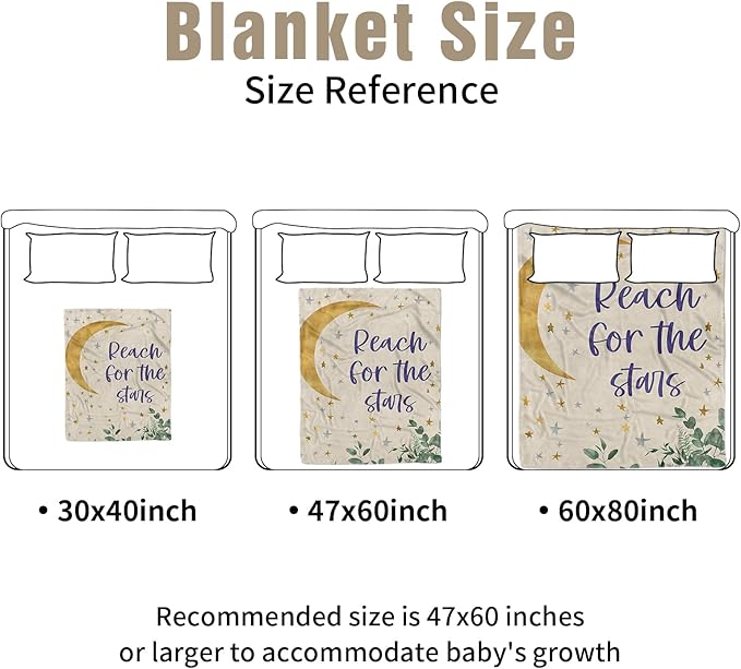 Personalized Crib Bedding Set for Boys Girls, Custom Baby Crib Sets with Name, Purple Owl Design Nursery Bedding 2 Piece - Soft Blanket with Double Layer Dotted Backing, Crib Fitted Sheet