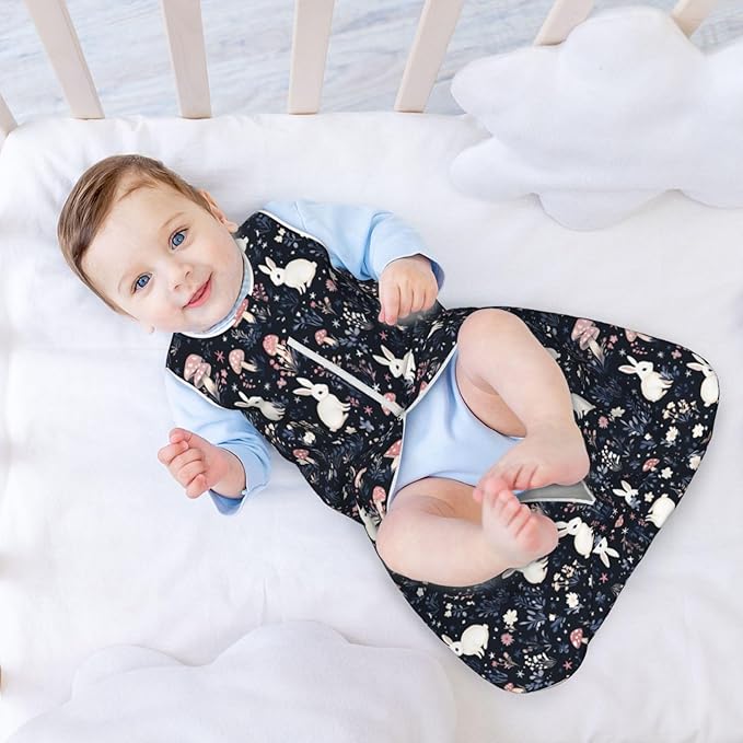 Baby Sleep Sack Sleeveless Sleeping Bag Wearable Blanket Soft Breathable Toddler Sleep Bag Colorful Dinosaur