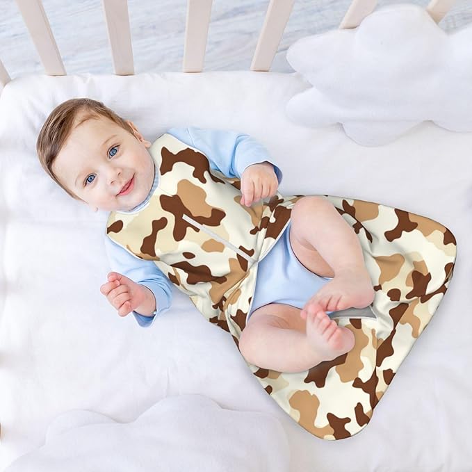 Baby Sleep Sack Sleeveless Sleeping Bag Wearable Blanket Soft Breathable Toddler Sleep Bag Colorful Dinosaur