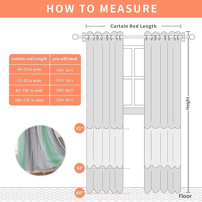 XiDi Green Grey Curtains for Girls Bedroom Decor Kids Blackout Curtains for Nursery Room Darkening Rainbow Princess Unicorn Wall Decals Little Girl 34x72 Inches Long 2 Panels Set