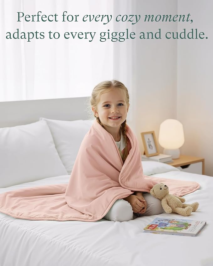 PurComfy Supersoft Toddler Comforter, Premium Bamboo Viscose Crib Blanket, Breathable 1.0 Tog Crib Quilt for All Seasons 39"×55"