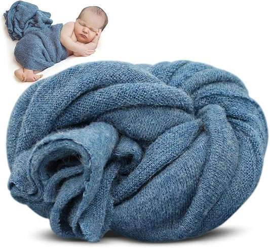 Newborn Photography Props Swaddle Newborn Wraps for Baby Boys Girls Infant Baby Photo Props Shoot Stretch Blanket