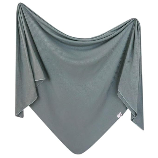 Copper Pearl Baby Swaddle Blanket - Premium Knit Baby Blanket, Large Soft Stretchy Receiving Blankets for Baby Boy and Girl, Swaddles for Newborn, Infant, and Toddler (Moss)