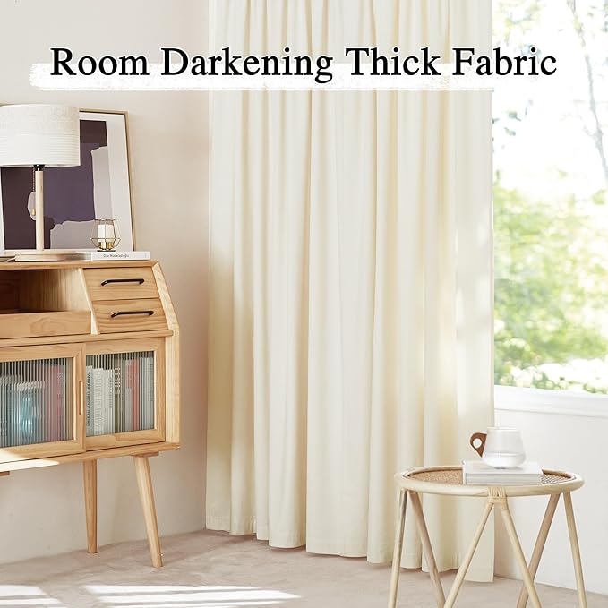 StangH 1 Panel Custom Velvet Curtain Super Soft Room Darkening Thermal Insulated Velvet Drape Customize Sizes & Colors for Kids Bedroom Living Dining Room Office