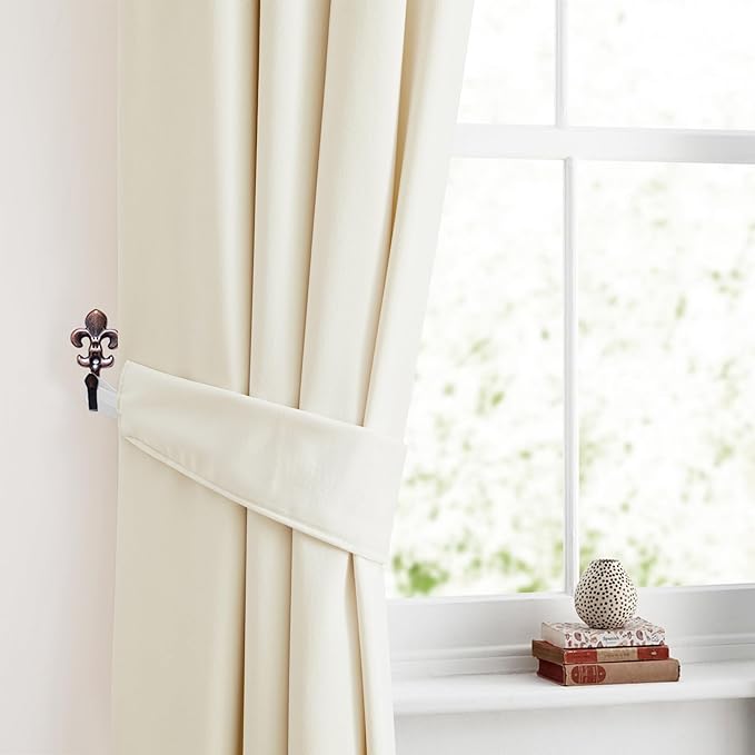 StangH 1 Panel Custom Velvet Curtain Super Soft Room Darkening Thermal Insulated Velvet Drape Customize Sizes & Colors for Kids Bedroom Living Dining Room Office