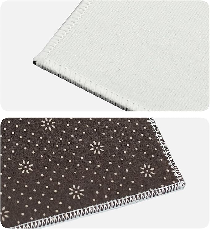 19.7x31.5in Baby Play Mat, Non-Slip Crawling Carpet, Vibrant Polyester Road Rug, Washable Rectangular Kids Rug for Bedroom Living Room