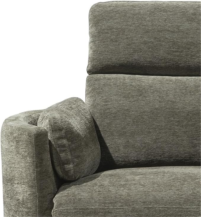 Pemberly Row XL Krypton Extra Wide Power Glider Recliner (Two Pack) with USB Charging Ports and Comfort Pillows for Living Room