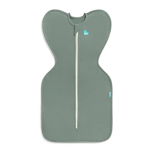 Love to Dream Swaddle UP, Baby Sleep Sack, Self-Soothing Swaddles for Newborns, Improves Sleep, Snug Fit Helps Calm Startle Reflex, New Born Essentials for Baby, 1.0 TOG, 5-8.5 lbs, Deep Olive