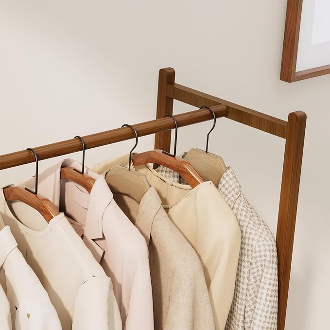 Upgraded Hanging Rack Clothing Rack with Drawers,Solid Thickened Clothes Racks with Shelves,27.6inch Width Closet with Drawers,Clothes Racks for Hanging Clothes,Short Closet Dresser