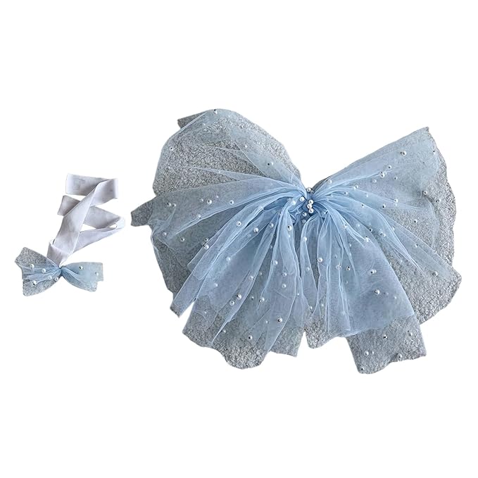 Baby Photo Props Beaded Headband Bowknot Wing PhotoPosing Props Newborn Photography Accessories 2PCS Newborn Girl