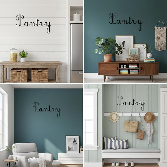 Custom Metal Words - Elegant Tall Script Name Sign - Custom Name Sign Baby - Refined Laser Cut Cursive Wall Art for Baby Name, Wedding & Luxury Home Decoration Gift
