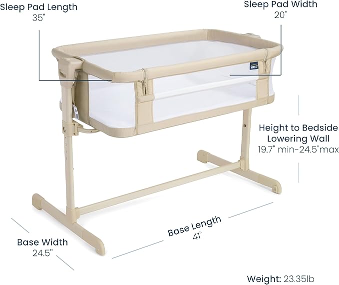 HALO BassiNest 2-in-1 Bedside Sleeper