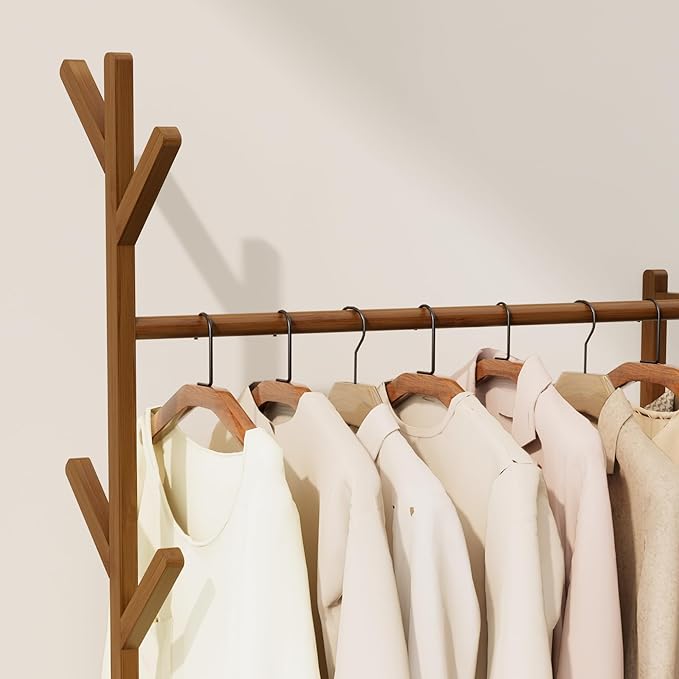 Upgraded Hanging Rack Clothing Rack with Drawers,Solid Thickened Clothes Racks with Shelves,27.6inch Width Closet with Drawers,Clothes Racks for Hanging Clothes,Short Closet Dresser