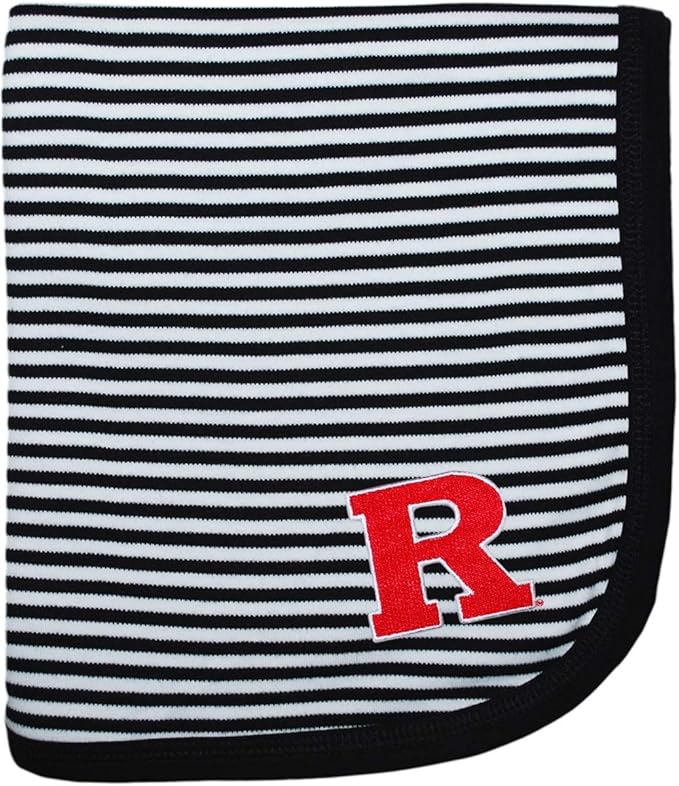 Creative Knitwear Rutgers Striped Baby and Toddler Blanket