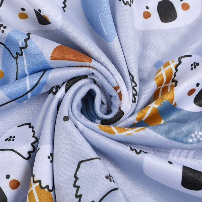 Baby Blanket for Boys Girls Soft Minky with Double Layer Dotted Backing, Koala Printed 30 x 40 Inch Receiving Blanket