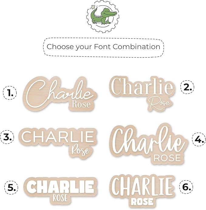 Baby Name Sign, Custom Nursery Name Sign, Wooden Kids Room Decor, Wall Decor