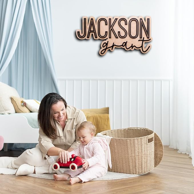 Personalized Wooden Name Sign, Nursery Decor, Nursery name sign for boys, Space nursery decor for boys, Baby name sign, Kids room decor, Wooden name signs for nursery gift
