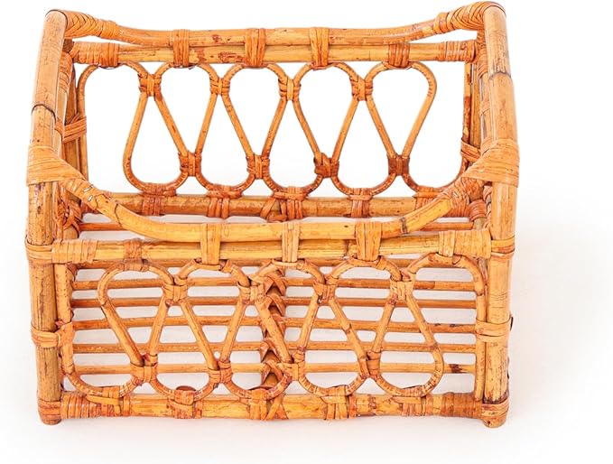 Kate Newborn Photography Props Rattan Basket Bed Handcrafted Baby Bed Posing Props for Baby Photography Photoshoot