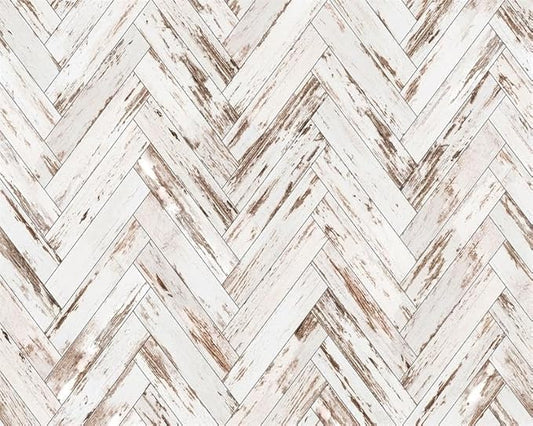 Kate Photography Floor Mats Vintage Wood Floor Backdrop Retro White Wooden Rubber Mats for Newborn Photography Props for Professional Photographers Studio 8x5ft