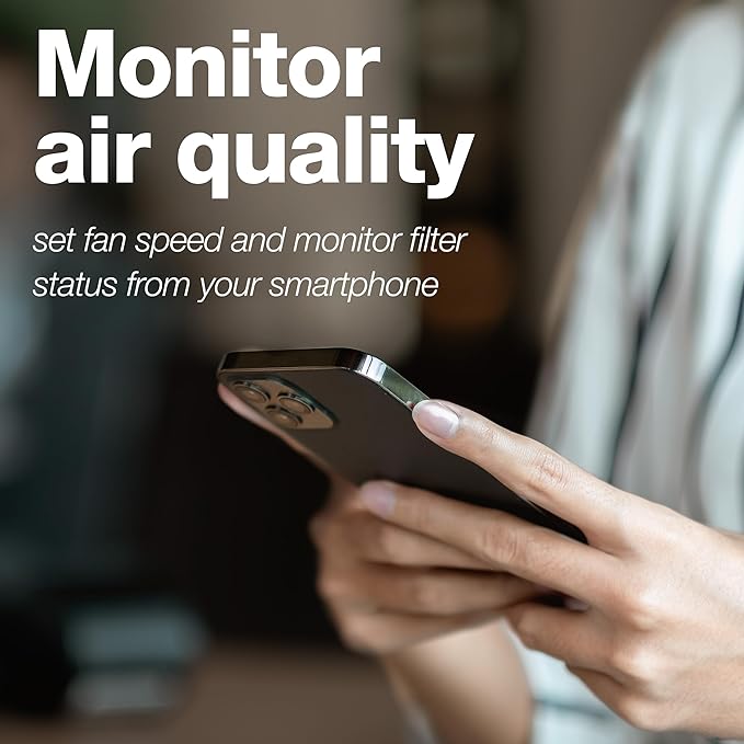 IQAir GC MultiGas XE Air Purifier – Smart MultiGas Filtration for Rooms up to 1125 sq ft - Chemicals, Odors, VOCs, and Particles, Swiss Made, WiFi Enabled