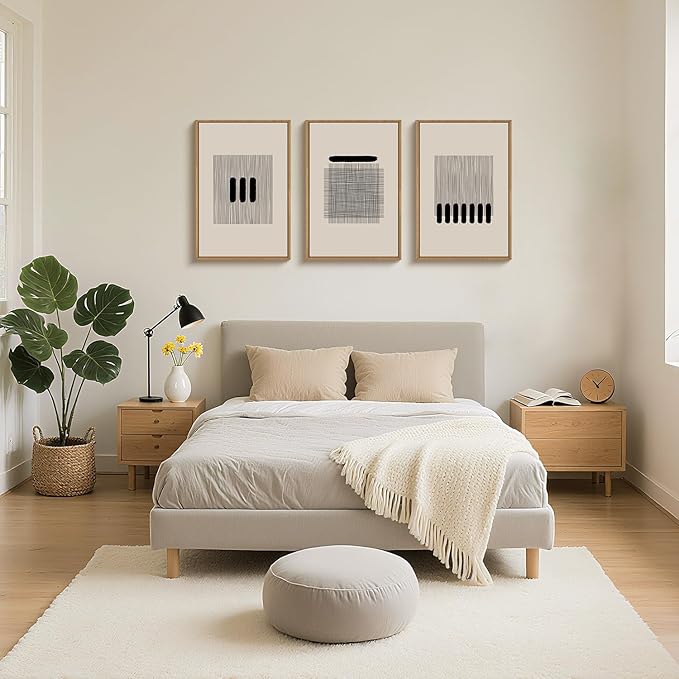 HLNIUC Christian Framed Wall Art Set of 3,Jesus Leaves the 99 Sheep Religious Wall Decor(24x36),Minimalist Abstract Bible Line Canvas Painting,70x7 Forgiveness Artwork for Church,Living Room,Bedroom