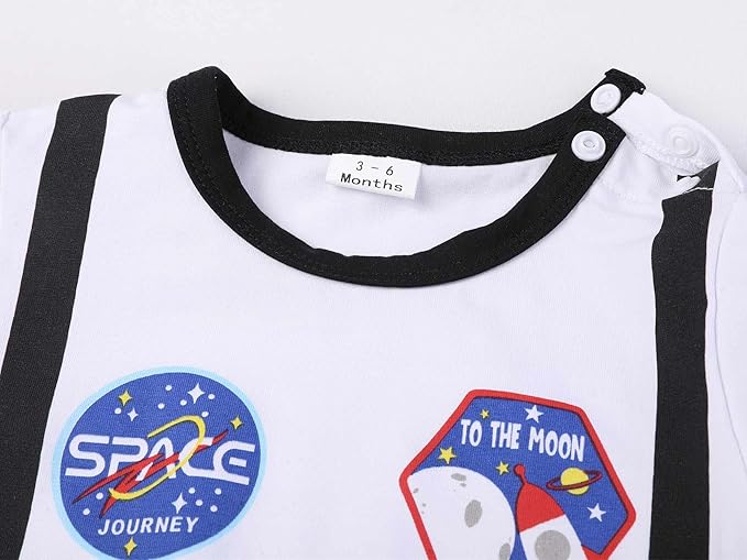 Baby Boys Charming Prince Astronaut Doctor Outfit Newborn Infant Girls Halloween Vampire Bats Cosplay Costumes