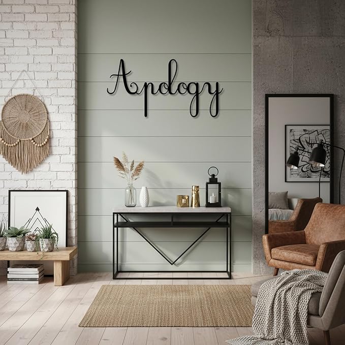 Custom Metal Words - Elegant Tall Script Name Sign - Custom Name Sign Baby - Refined Laser Cut Cursive Wall Art for Baby Name, Wedding & Luxury Home Decoration Gift