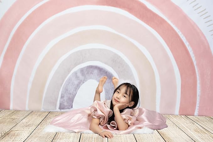 Kate Newborn Photography Props Set&Wood Texture Floor Mat(5x4ft)