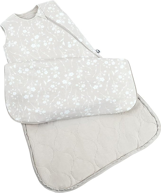 GUNAMUNA günamüna Unisex Baby, Toddler Wearable Blanket, Sleeping Bag Bamboo Rayon, Sleep Sack with Diaper Zipper, 1.0 TOG