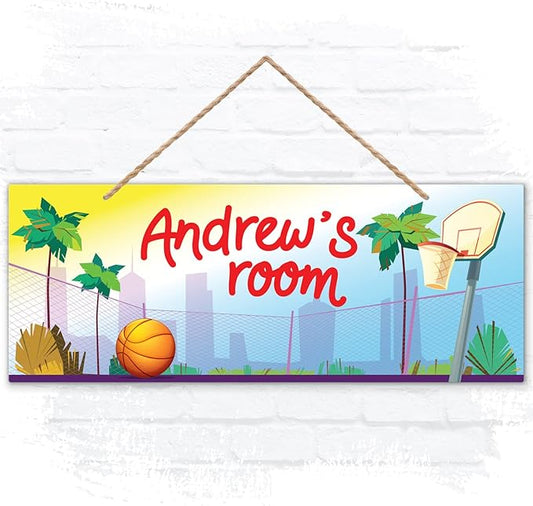 Custom Boy/Girl Name Sign Personalized Kids Decor Sign For Children Bedroom, Christmas Gift, And Wall Sign 5x13 Inches, ACM, Made in USA