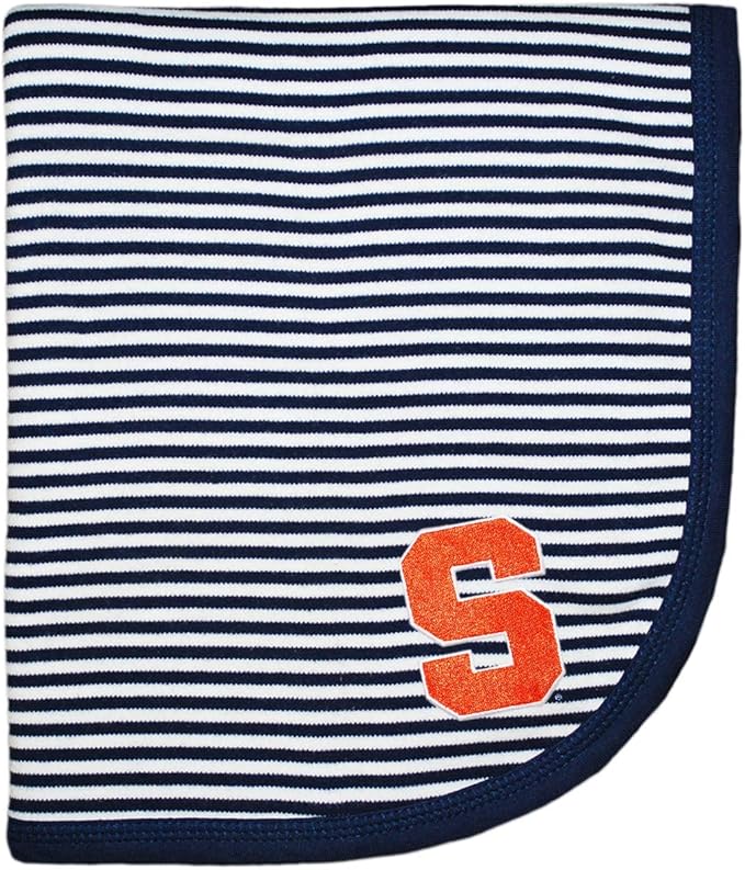 Creative Knitwear Syracuse University Striped Baby and Toddler Blanket