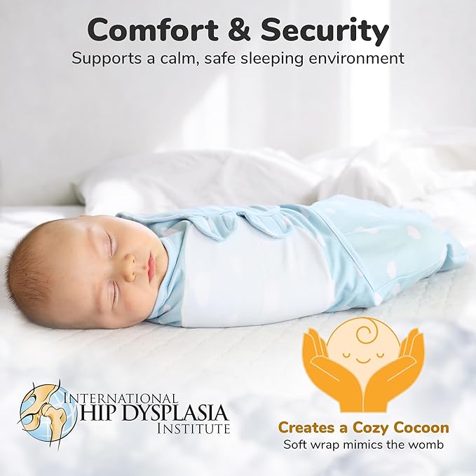 Mama Cheetah Baby Swaddle Sack 3-6 Month, Organic Cotton Swaddle Sleep Sack, Infant Swaddling Blanket Size Large, Large Swaddle Wrap, Easy Swaddles for Boy, 3-Pack