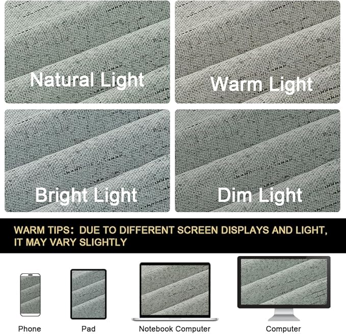 PrinceDeco 100% Linen Blackout Curtains 108 Inches Long Faux Linen Blackout Curtains for Bedroom Extra Wide Curtains for Sliding Glass Doors Patio Door Curtains,W100 X L108 Inch,Green Bay